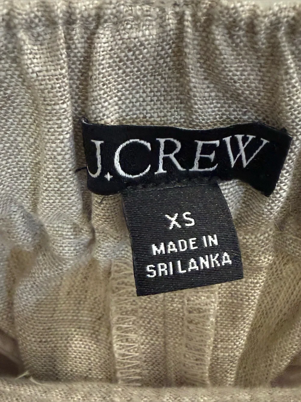 J. Crew Harbor Pant in Linen Size XS
